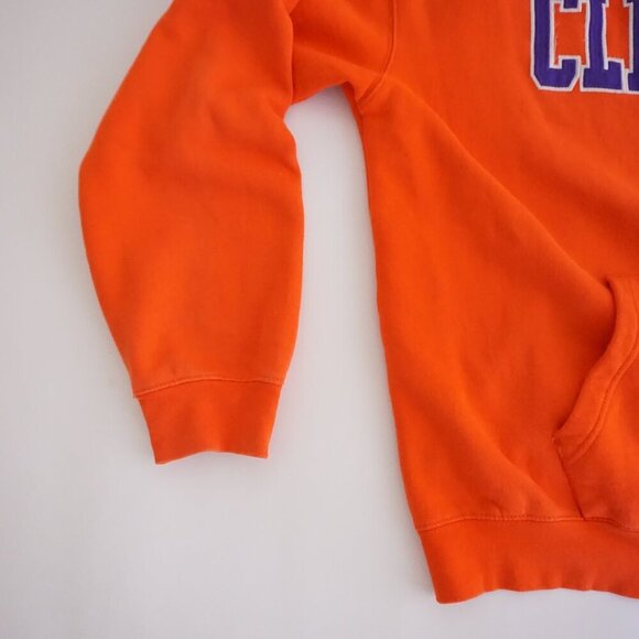 Clemson Tigers NCAA Orange Collegiate Zip Up Sweatshirt XL By Campus Heritage - Picture 8 of 10